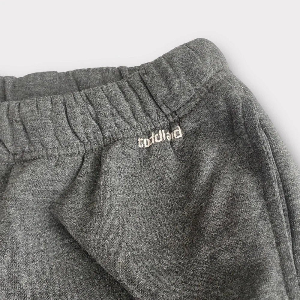 Toddland Mens Sweatpants Large Narwals Narwhals Spellout Cotton Blend Streetwear